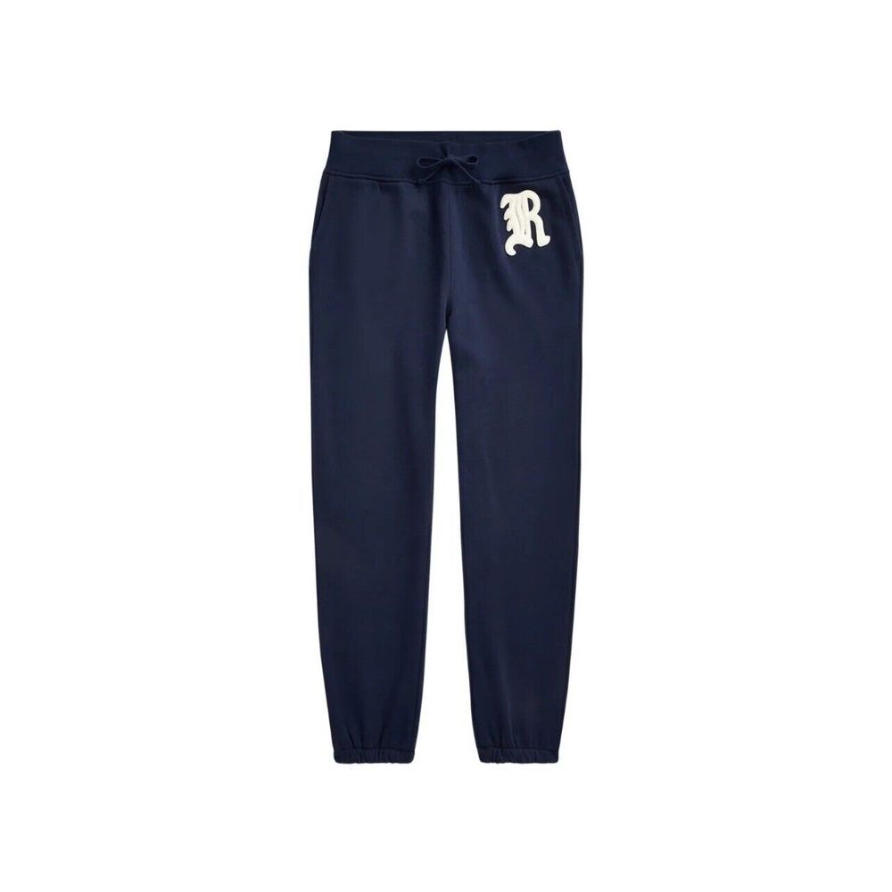 ✅Polo Ralph Lauren Appliquéd Fleece Jogger Pant (Navy) 710917914001 Size (XL)